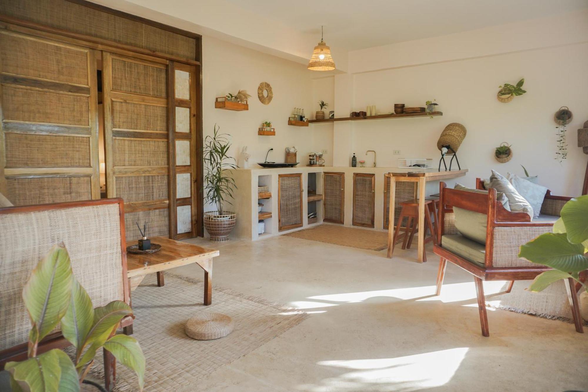 Greenhouse Siargao Roadside Boutique Apartments ゼネラル・ルナ エクステリア 写真